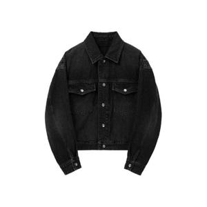 우영미 레귤러 데님 자켓 블랙   25SS W251JP26983B