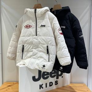 [지프키즈]기본 공용 광발열 볼패딩 후드 점퍼 KM4JPU421 GB