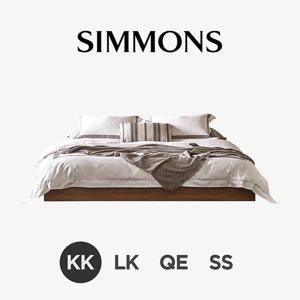 [시몬스] 탠. 스토리지헤드. 뷰티레스트 자스민. 킹오브킹 침대