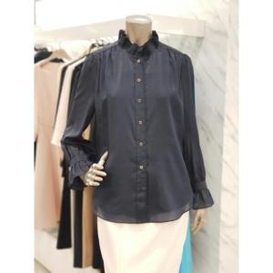 미니멈 세이브존01 미니멈 시스루 프릴 블라우스 MXCAWB7430