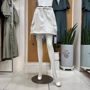 클리지 DP01 스트링 카고 허리 포인 스커트 CP5WSK11