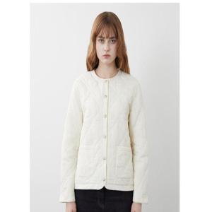 올리비아로렌 sh06 퀼팅 라운드 패딩 점퍼 VVBKA3W9131