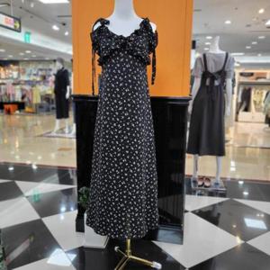 파파야 DP01 플라워 레이스 원피스 PNPROP803B