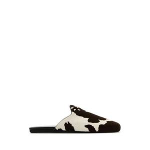 프라다 뮬 슬리퍼 1S008OFDD05ASA F0G3N ANIMAL PRINT