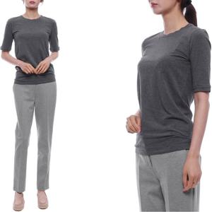 [브루넬로쿠치넬리] 25SS 여성 모닐리 트리밍 반팔티셔츠 (M0T18B0160 C080 25S)