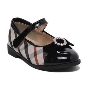 [닥스리틀]닥스리틀 하우스체크 리본 구두 DTF65UR53M_BK