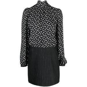 25 FW 엠에스지엠 하이브리드 폴카 도트 미니 드레스 3541MDA33237651 TP440085133