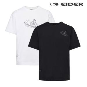 [아이더] 25FW 아이코닉 남성 그래픽 라운드 티셔츠 DMU25245