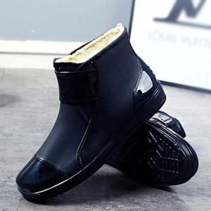 안감 털 여성 편한 숏 겨울 방한 레인부츠 방수 장화 레인부츠 레인장화 장마철레인부츠 여성레인슈즈 여성레인부츠 앵클레인부츠 레인부츠숏