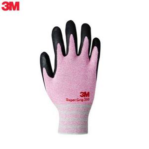 코팅장갑 칼라장갑 3M 200 슈퍼그립 핑크 3M장갑 안전장갑 코팅장갑 산업용장갑 공업용장갑