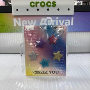 [크록스 슈즈]지비츠 5팩 글리터 별 10012932