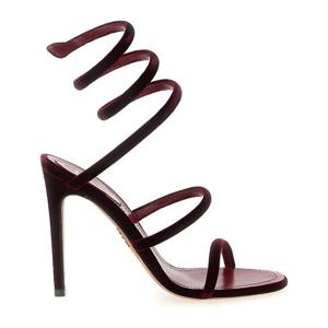 르네 카오빌라 클레오 벨벳 앵클 랩 샌들 C12478105VL01 3063