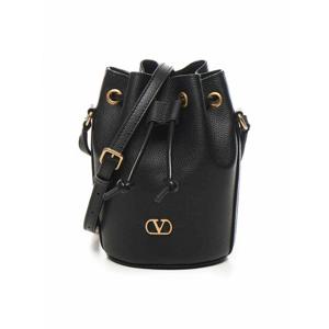 [VALENTINO] 라프리마 여성 크로스 바디 가방 미니 브이 로고 버킷 백 6W0P0AJ2SNP0NO 블랙 /8
