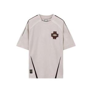 우영미 그래픽 티셔츠 베이지   25SS W251TS21738E