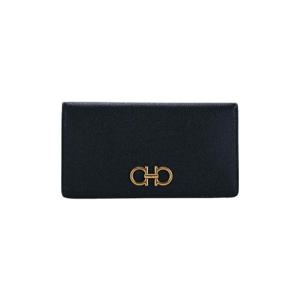 페라가모 간치니 컨티넨탈 월렛 블랙 22D779-770019