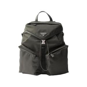 프라다 리나일론 앤 레더 백팩 포레스트 그린 2VZ108-2DW3-F0414