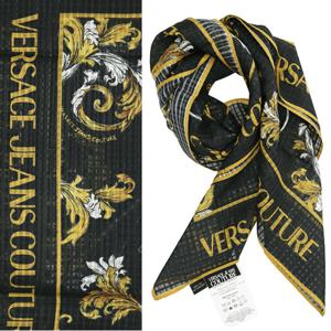 로고 위드 바로크 78HA7H02 ZG353 G89 베르사체 진 실크 스카프 머플러