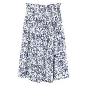 마쥬 과일 프린트 스모킹 미디 스커트 MFPJU01463