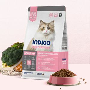 인디고 에이지뉴트리션 어덜트 10+ 6kg 저속노화 고양이사료
