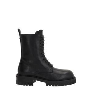 Ann Demeulemeester 라운드 토 레이스업 부츠 B0013288LT141 099 TP946311286