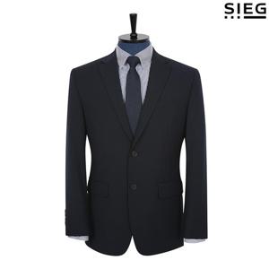 [지이크][단독특가] 25FW 프리미엄 울스판 솔리드 네이비 정장세트 PFJP2004NADN