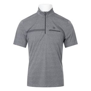 남자 아이스 경량 스판 반집업 반팔 티셔츠 FRX-TSH-125-멜란지