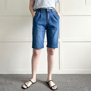 [시드마켓]밴딩 쿨 일자 5부 데님 305P300S 빅사이즈 여성 507