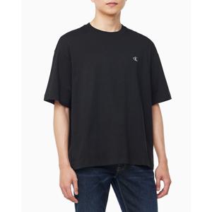 [캘빈클라인 진]공용 CK 릴렉스핏 반팔 티셔츠 블랙 40HM229 (40HM229-UB1)