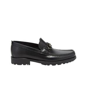 페라가모 간치니 오너먼트 모카신 블랙   D 02A515-671792