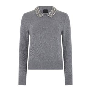 핀코 그레이 펄 칼라 벤토테네 스웨터 105530A2S4 II2