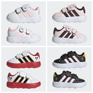 아디다스키즈 JR8130 JR8131 JQ8070 JQ8071 디즈니 미키 마우스 운동화 (130-160) HMDK