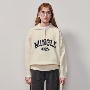 [에꼴리에]여자 가을이월 반집업카라니트티(25A5052)