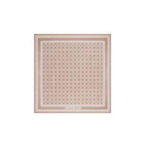 디올 까나쥬 90 스퀘어 스카프 아이보리 로즈 벤트 실크 트윌 35CAN090I607-C420