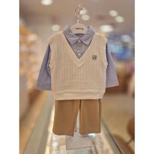 아가방 세이브존03 아가방 토미 셔츠 레이어드 상하세트 AG01S533001A