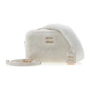 [미우미우] 로고 플러피 숄더백 5BH118 2F41 F0009 (MOM)