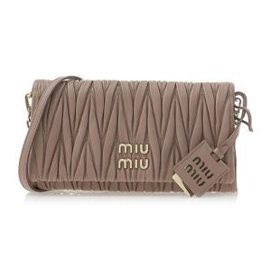 [미우미우] 여성 마테라쎄 숄더백 5BH080 N88 F0770 (CLM)