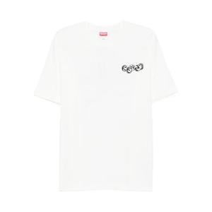 겐조 반팔 티셔츠 FF65TS2624SG 02 LIGHT JERSEY OFF WHITE