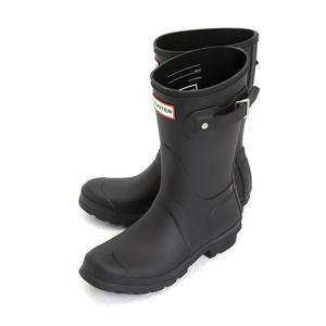 헌터 오리지널 숏 여성 레인부츠 WFS1000RMA BLK