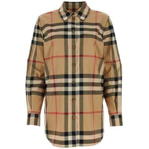 라프리마 버버리 체커드 코튼 셔츠 체크 8071338