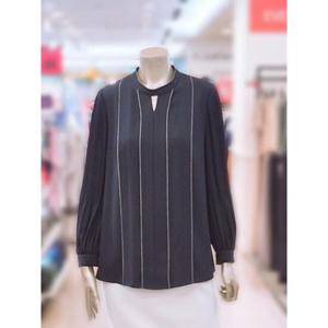 미니멈 세이브존03 미니멈 소매플리츠 포인트 블라우스 AGMWCAWB7190A