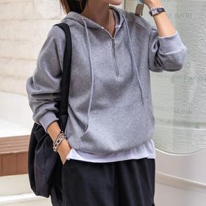 [나크21](55~88) 트렌디한 감성 후드 아노락 맨투맨 NK43-T-6