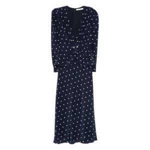 알레산드라리치 롱 원피스 FABX4108 F46551643 NAVY BLUE WHITE