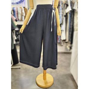 밸리걸 세이브존01 여름 네이비 밴딩 큐롯 팬츠 604710