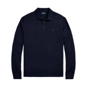 폴로 랄프로렌 긴소매 울 폴로 셔츠 710941104001