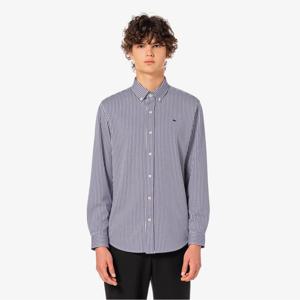 라코스테 공식 남성 저지 스트라이프 셔츠 CH451E-55N ZSV