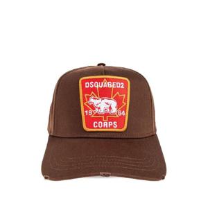 25 FW 디스퀘어드2 베어 메이플 리프 패치 캡 모자 BCM036705C00001 TP441485409