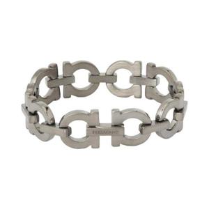 페라가모 간치니 체인 브레이슬릿 실버 770383-784851
