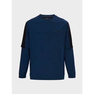 [와이드앵글]  WMU25252TB   남성 CO 소매탈착 우븐 라운드 윈드셔츠 M (T.Blue)