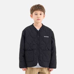 [차일디] 아웃도어프로덕츠키즈 (OD253OPJ04 BLK) 웨이브 퀼팅 패딩 점퍼 블랙