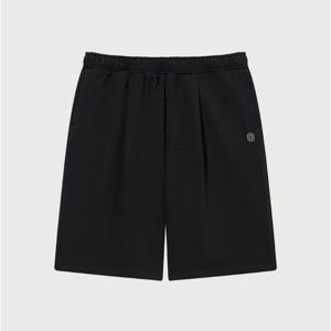 커버낫 공용 버뮤다 C 로고 스웻 반바지 B1 CO2502SO33 BK